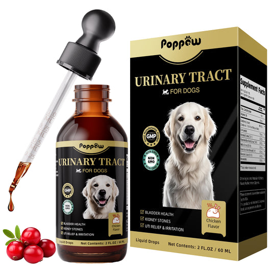 Urinary Tract Support Liquid Supplement For Dogs Chicken Flavor 60ml