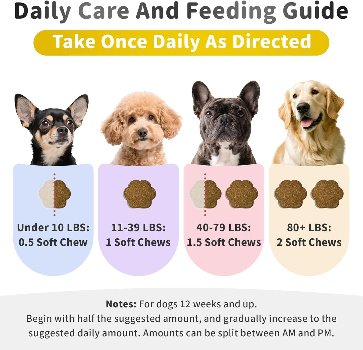 Melatonin for Dogs - Advanced Dog Calming Chews for Restful Sleep & Emotional Support, Calming Treats for Dogs Stress Anxiety Support - Separation, Thunder, Fireworks, Chicken Flavor