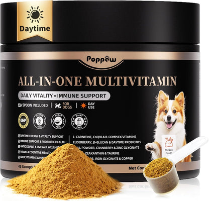 Dog Vitamins and Supplements for Daily Energy - Chicken Flavor